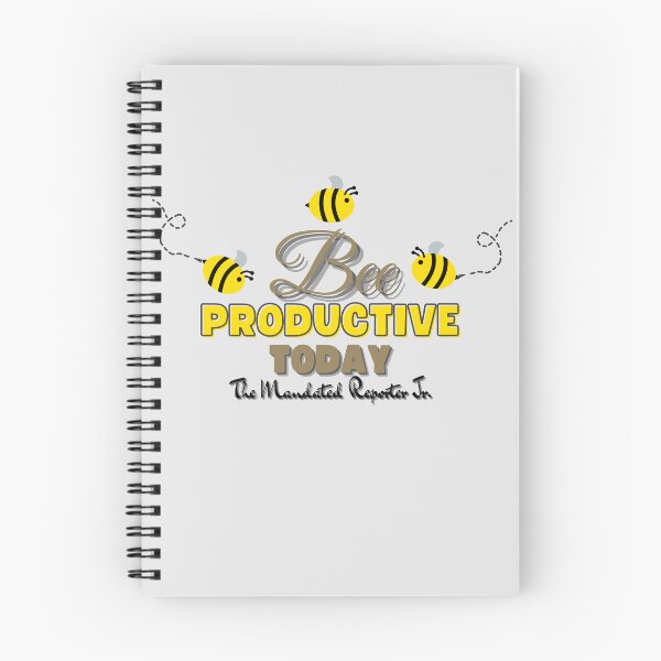 Item preview, Bee Productive Today - Light Grey designed and sold by TheReporter1.