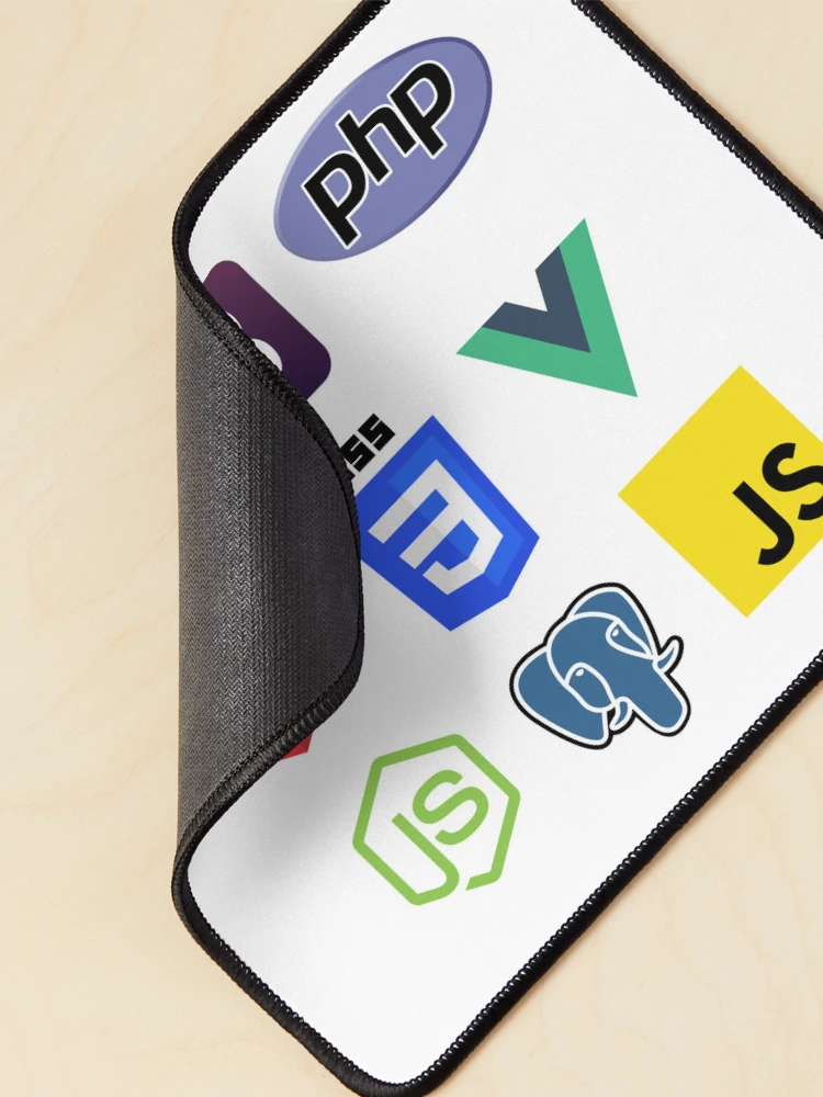 Thumbnail 2 von 5, Mauspad, HTML-, CSS-, JavaScript-Codierungsaufkleberpaket designt und verkauft von VenomKage.