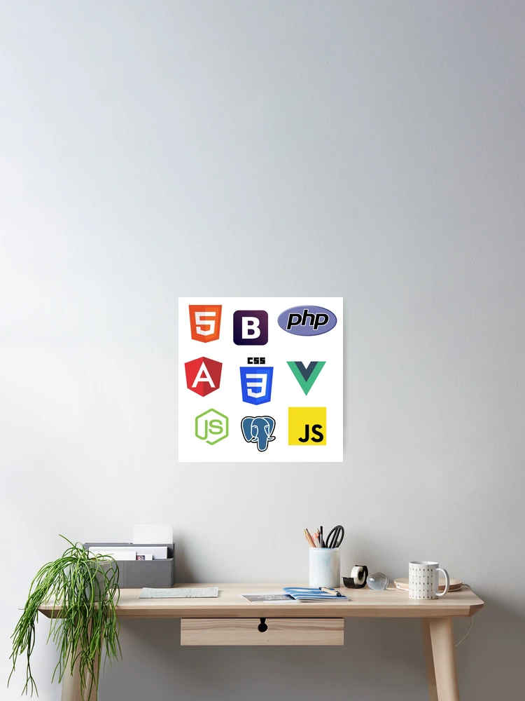 Thumbnail 2 von 3, Poster, HTML-, CSS-, JavaScript-Codierungsaufkleberpaket designt und verkauft von VenomKage.