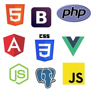 Artwork thumbnail, Html, CSS, JavaScript Coding sticker pack by VenomKage