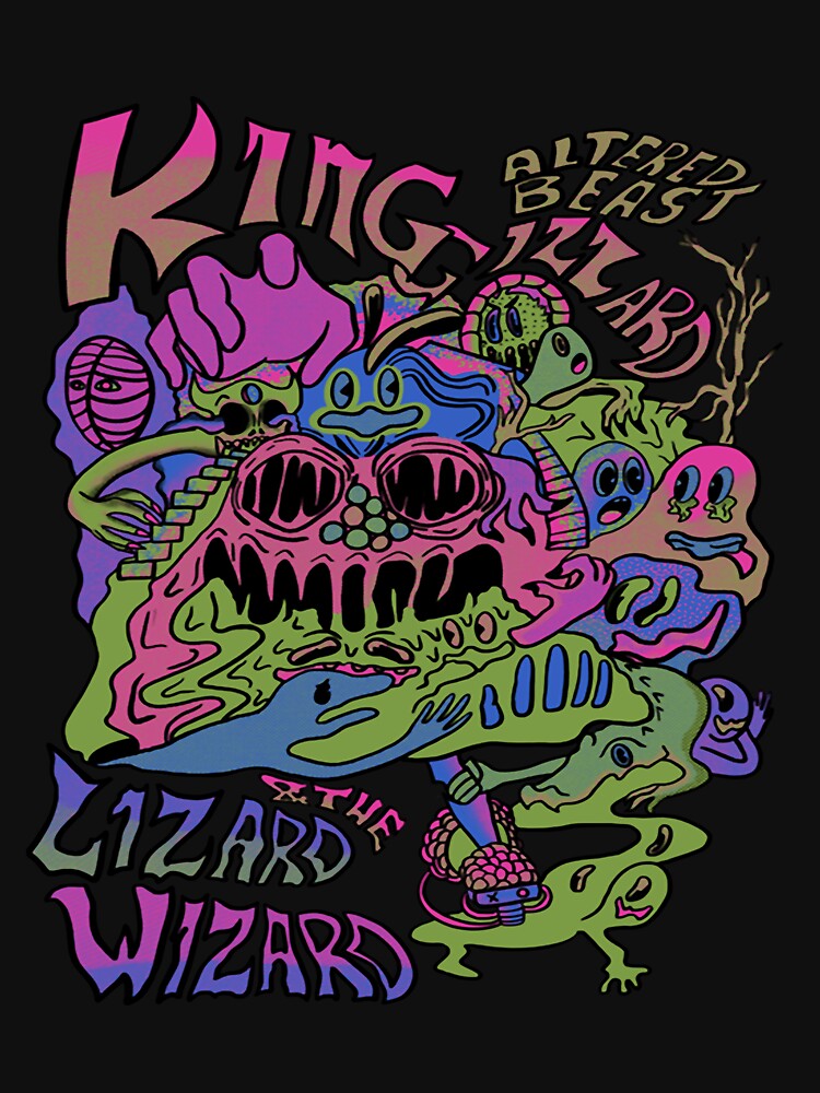 King gizzard and best sale the lizard wizard hoodie