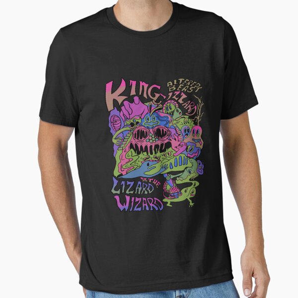 Vista previa del artículo con la obra «El rey Molleja y el mago lagarto - Bestia alterada», diseñado y vendido por GajsektAneja.