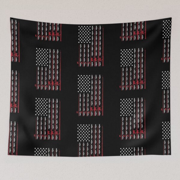 Item preview, USA Flag fish  designed and sold by FanityPrints.