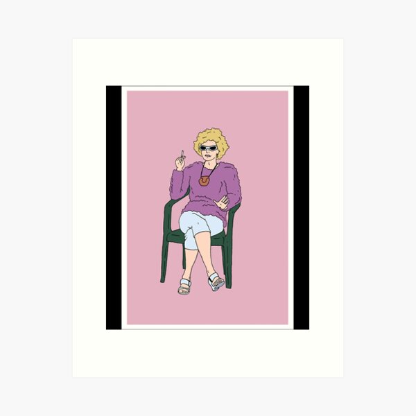 Good Thinking - Kath and Kim Art Print