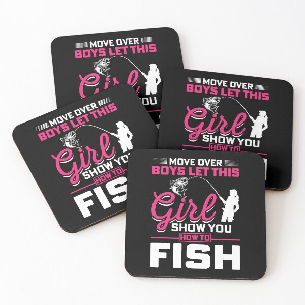 Item preview, Move over boys let this girl show you how to fish designed and sold by FanityPrints.