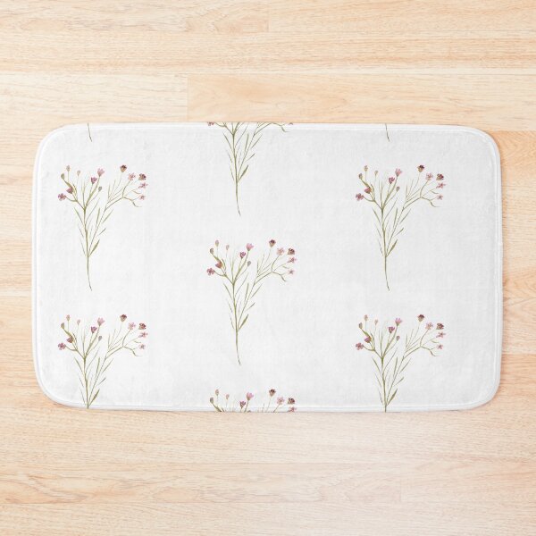 Item preview, Seamless pattern flower branch watercolor illustration designed and sold by Yana Mustafina | Boho Soulful Designs.
