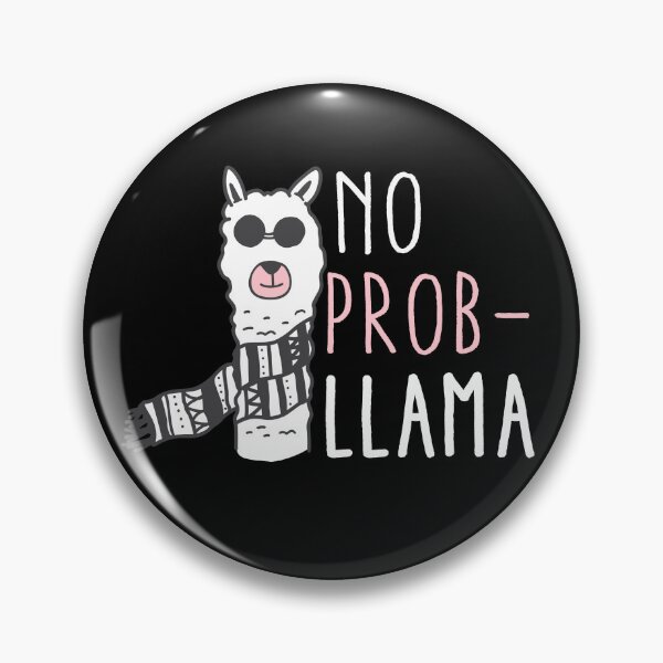Item preview, No Prob-llama designed and sold by SunsetGloww.