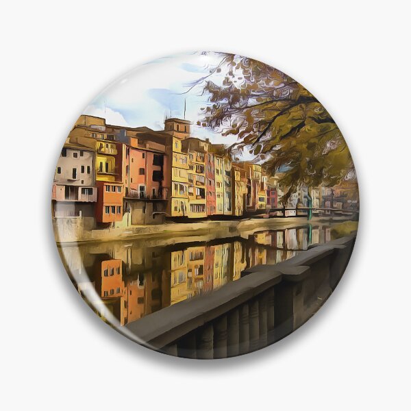 Item preview, Girona, Catalonia (Painting) designed and sold by cmphotographs.