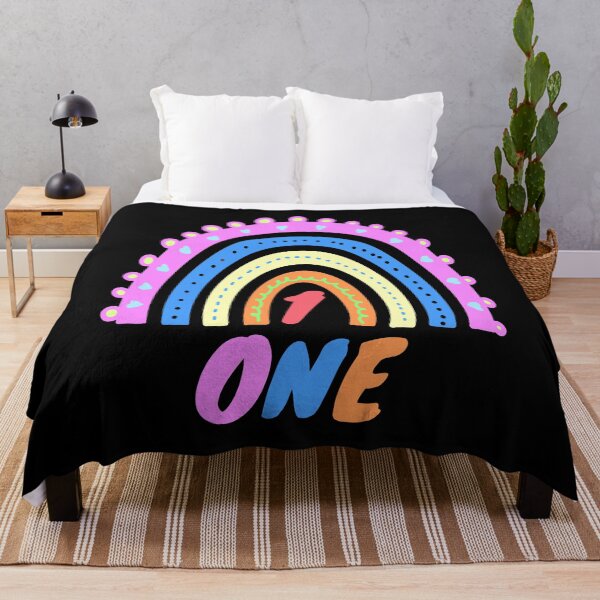 Item preview, 1 Year Old Rainbow 1st Birthday designed and sold by backham-design.
