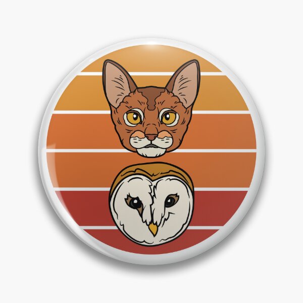 Item preview, A Cat And An Owl  designed and sold by OneDayCollected.