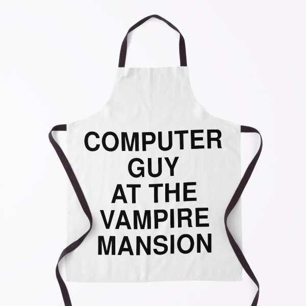 Item preview, Computer Guy At The Vampire Mansion designed and sold by Big Twelve.