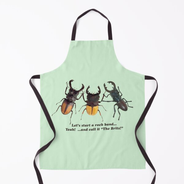 Item preview, Picture of 3 beetles: Let's start a rock band... Yeah! ... and call it "The Brits". designed and sold by SomeGuyLou.