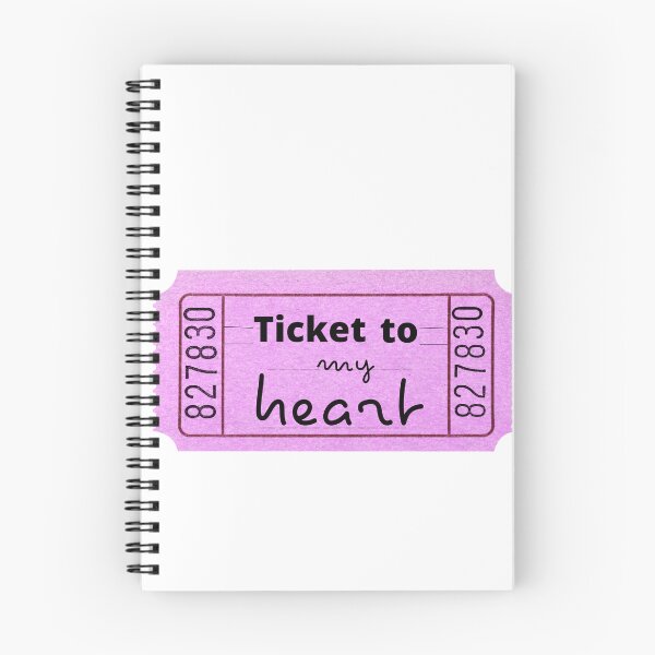 Item preview, Ticket to my heart - special design designed and sold by Esni | Designs.