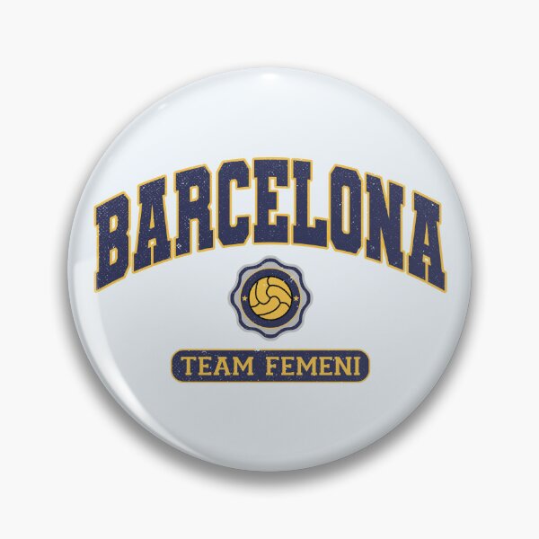 Item preview, Barcelona Team Femeni College-Style designed and sold by Numero14.