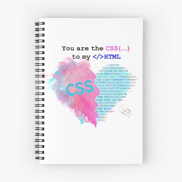 Item preview, You are the CSS to my HTML designed and sold by DuzeKubki.