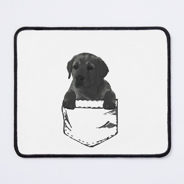 Item preview, Black Lab Puppy in Pocket designed and sold by BrittanyRathel.