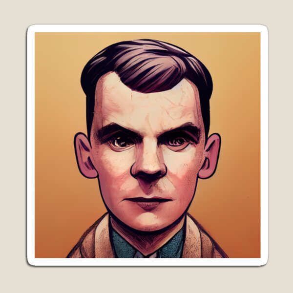 Item preview, Alan Turing designed and sold by ComicsFactory.