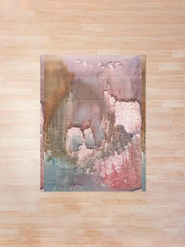 Alternate view of watercolor abstract, texture, watercolour Comforter