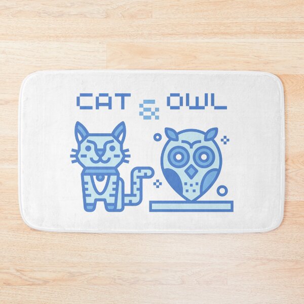 Item preview, A Cat And An Owl designed and sold by OneDayCollected.