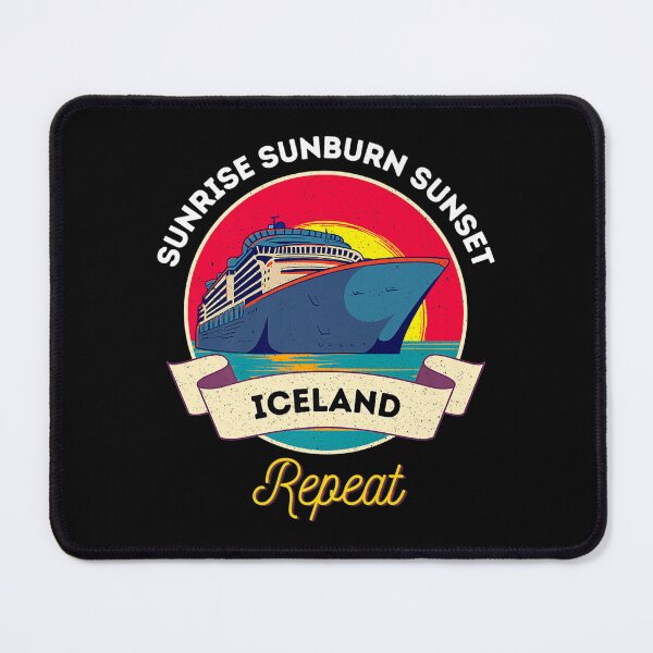 Item preview, Matching Iceland Cruise Sunrise Sunburn Sunset Repeat Premium T-Shirt designed and sold by OnlyouO.