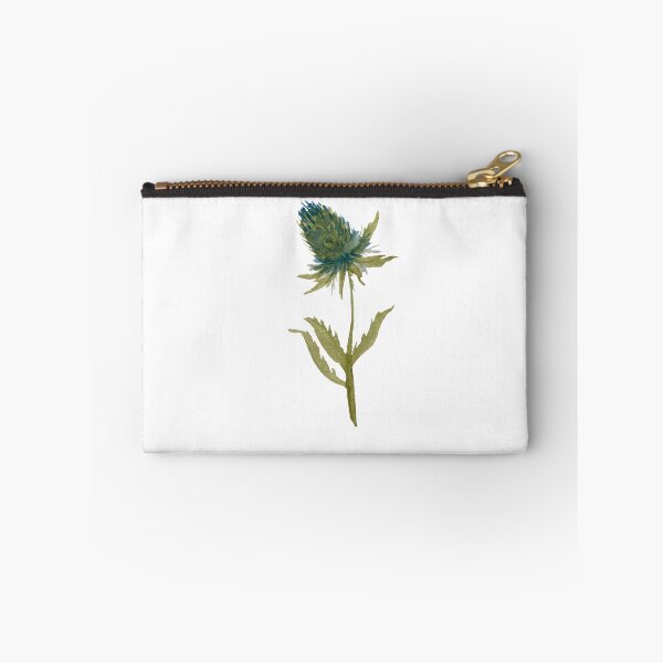 Item preview, Watercolor flower thistle illustration single object designed and sold by Yana Mustafina | Boho Soulful Designs.