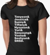 SNSD Women's Fitted T-Shirt