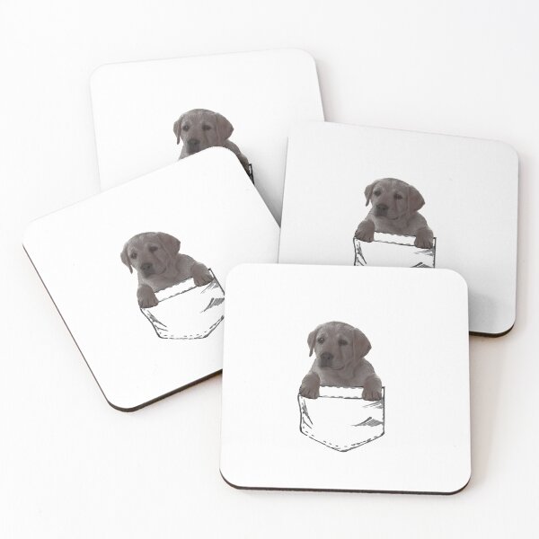 Item preview, Chocolate Lab Puppy in Pocket designed and sold by BrittanyRathel.