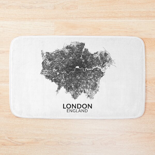 Item preview, London City Road Map designed and sold by WilliamsonMedia.