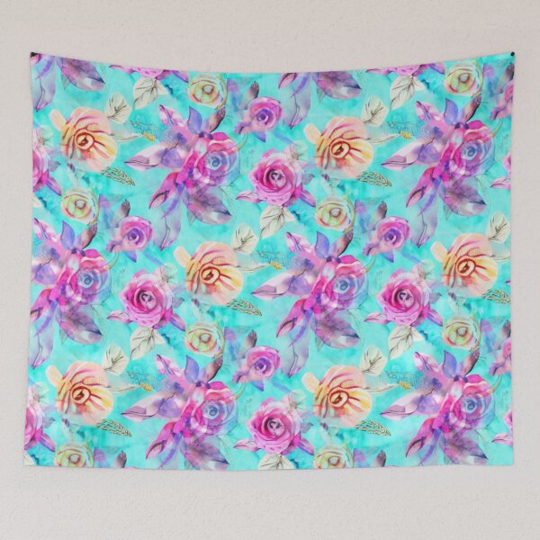 Item preview, Pastel floral pattern designed and sold by Mirarima.