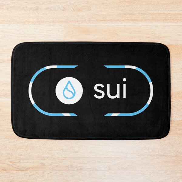 Item preview, Sui SUI Crypto Altcoin - Modern Abstract Simplicity designed and sold by CryptoMoods.