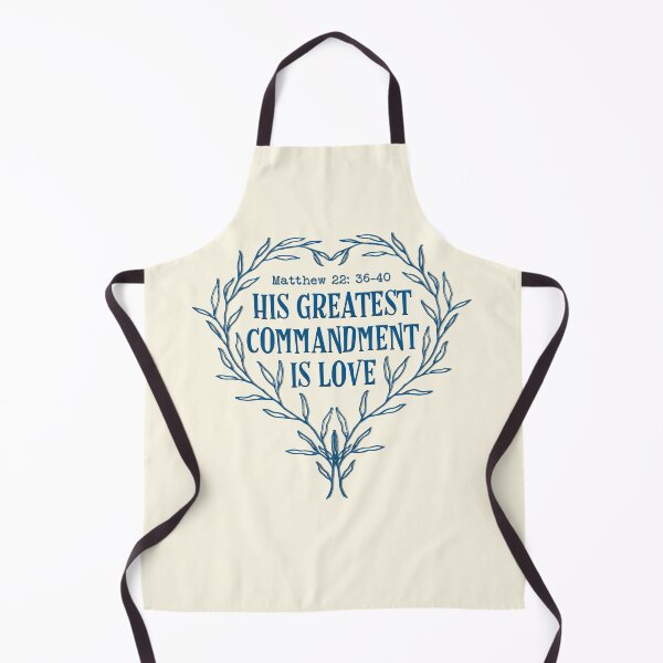 Item preview, His Greatest Commandment Is Love Matthew 22 Verse 36-40 | Thanksgiving | Christian Art | Exaltation | Edification | Gospel designed and sold by MJDezigns.