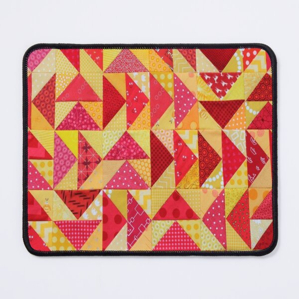 Item preview, Patchwork art from triangular materials designed and sold by ErisMerch.