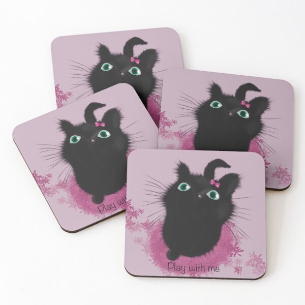 Item preview, Cute black cat designed and sold by Alive U.