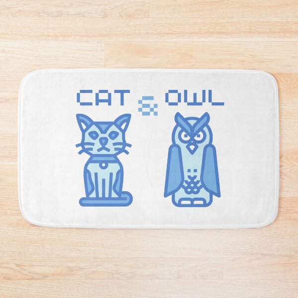 Item preview, A Cat And An Owl designed and sold by OneDayCollected.