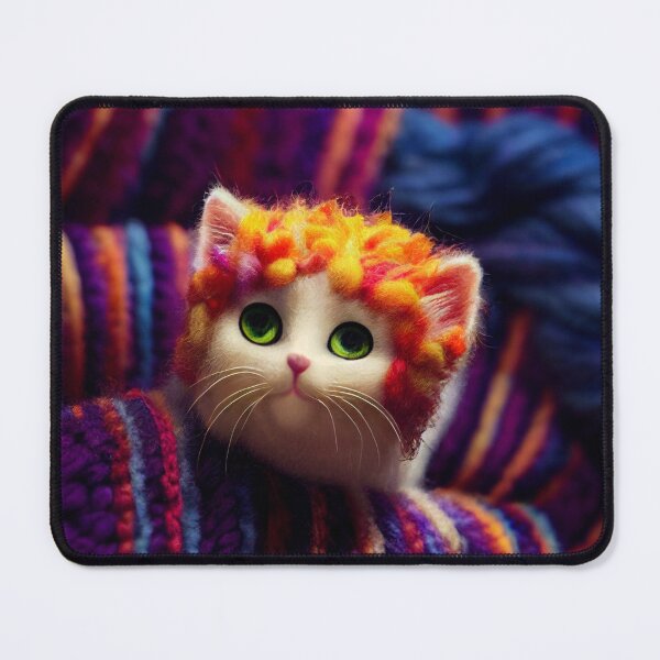 Item preview, wooly cat full of yarns designed and sold by zoro92.