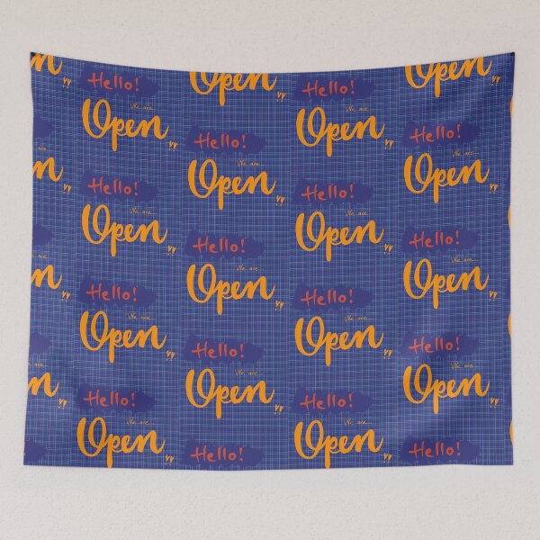 Item preview, Hello we are open store sign shop board  designed and sold by Antique-Gifts.