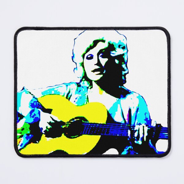 Vista previa del artículo con la obra «Dolly Parton Guitarra Amarilla Pop Art», diseñado y vendido por Tina Mancusi.