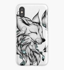 Fox B&W iPhone Case