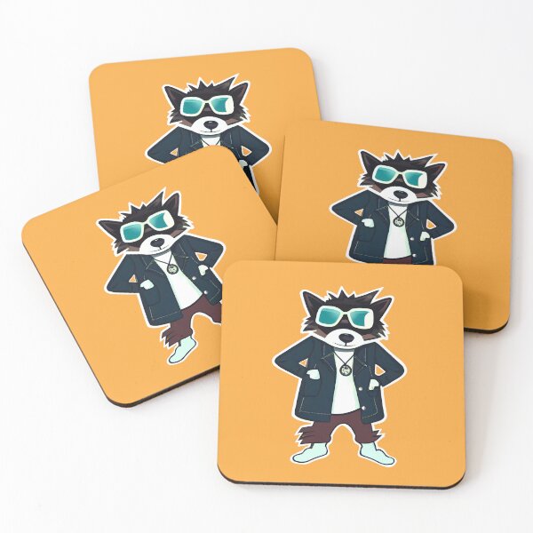 Item preview, Badass Funny Raccoon with Shades designed and sold by KOTOdesign.