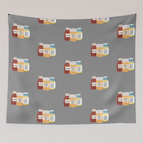 Item preview, Mental illness medications jokes designed and sold by system51.