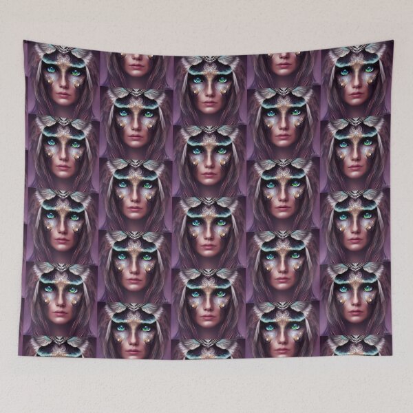 Item preview, Beautiful Owl Woman designed and sold by Wilcox PhotoArt.