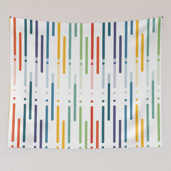 Item preview, Colorful Geometric Pattern designed and sold by stylebytara.