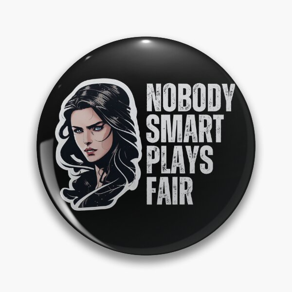 Item preview, Yen - Nobody Smart Plays Fair - Sorceress - Fantasy Witcher designed and sold by Fenay Designs.