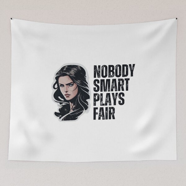 Item preview, Yen - Nobody Smart Plays Fair - Sorceress - Fantasy Witcher designed and sold by Fenay Designs.