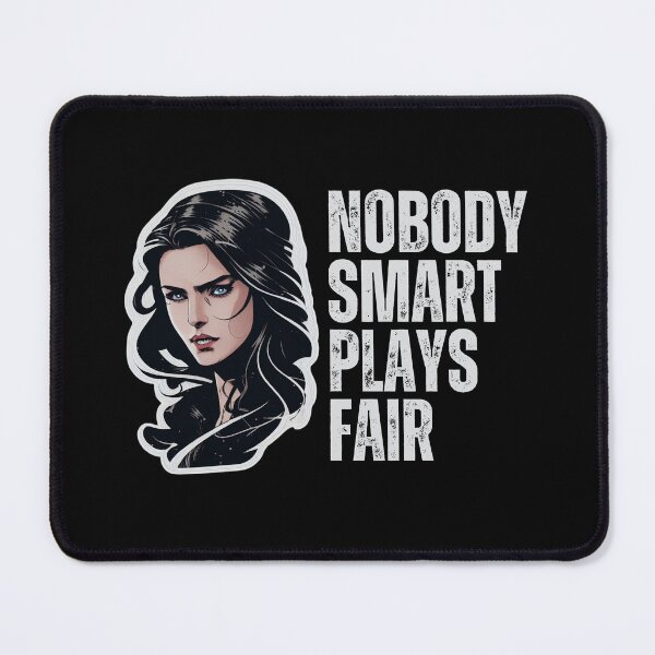 Item preview, Yen - Nobody Smart Plays Fair - Sorceress - Fantasy Witcher designed and sold by Fenay Designs.