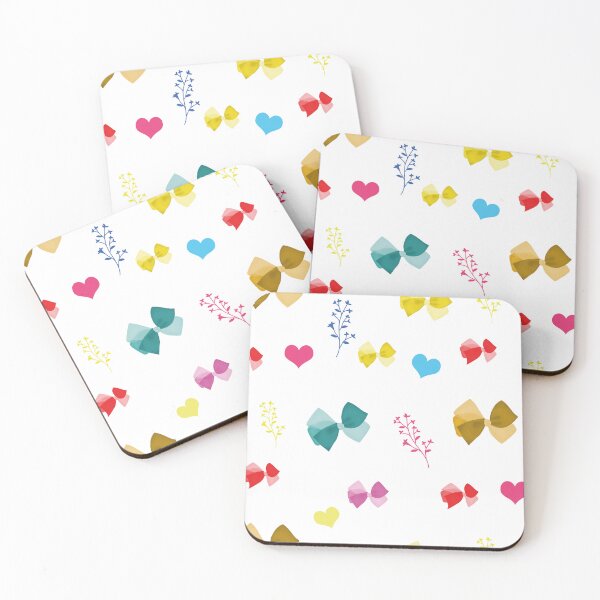 Item preview, bows and hearts designed and sold by soryilustracion.