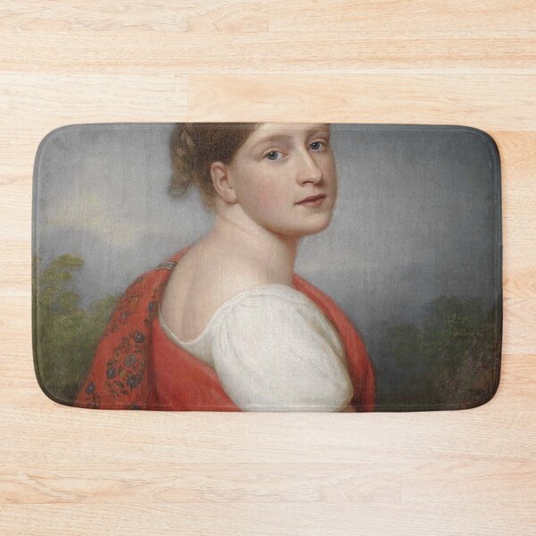 Item preview,  portrait of a lady against a landscape background - Franz Gerhard Von Kugelgen designed and sold by Vintage Designs +.