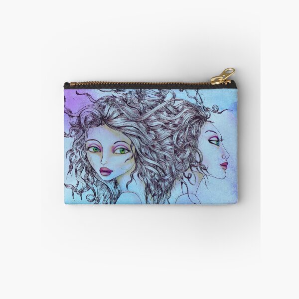 Item preview, Inkdrawing by denthe of 2 women designed and sold by dentheART.