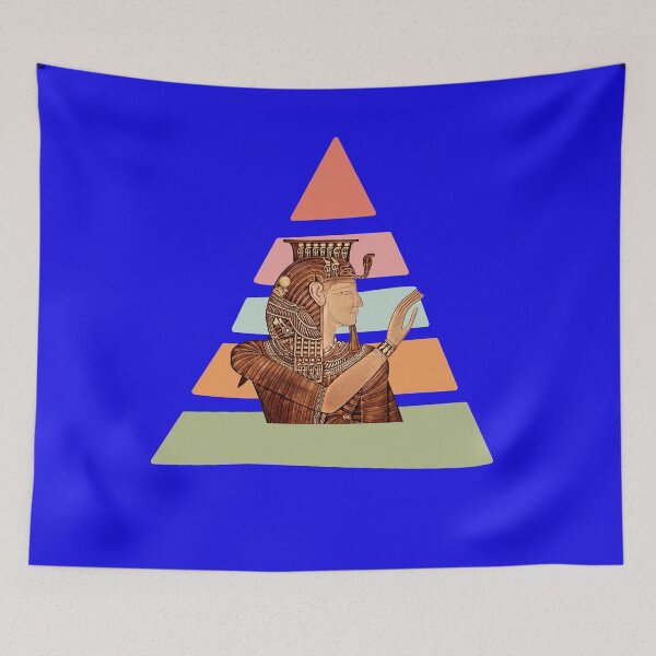 Item preview, Queen Nefertiti and Pyramid- Sagfabulous designed and sold by SagFabulous.