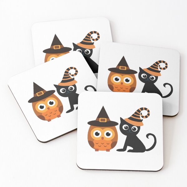 Item preview, A Cat And An Owl designed and sold by OneDayCollected.